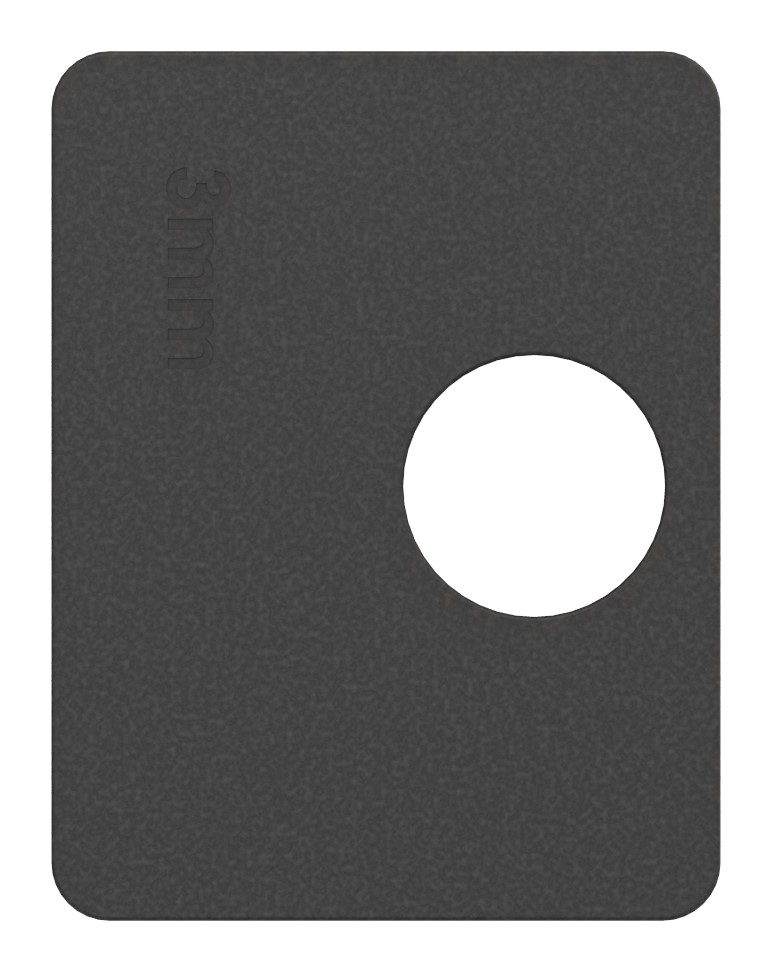 Gummi für Mod. 24, Blech 3mm