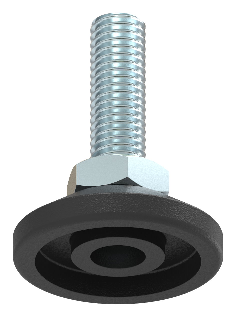 Stellfuß mit Justierschraube mit Innensechskant