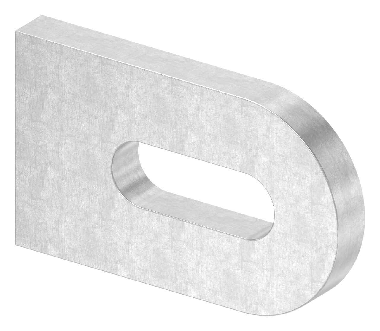 Anschweißlasche, 50x30x6mm, Oberfläche 3c matt, V2A