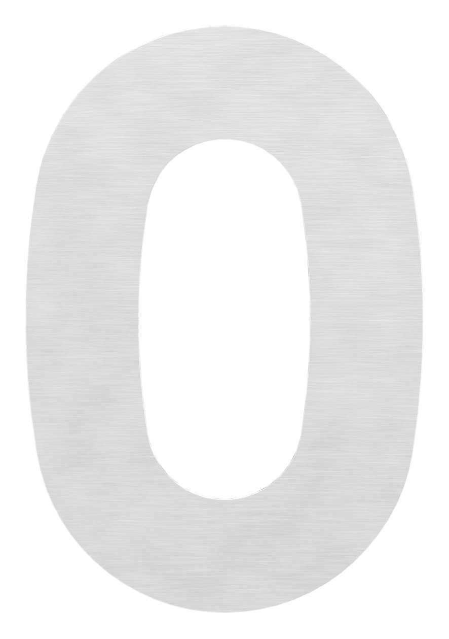 Hausnummer 0 - "klein", V2A