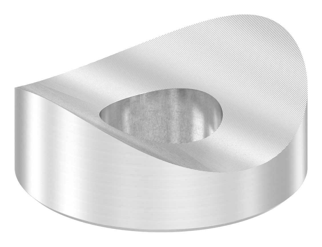 Ausgleichsstück für Rohr 33,7mm, Ø 25mm, V2A