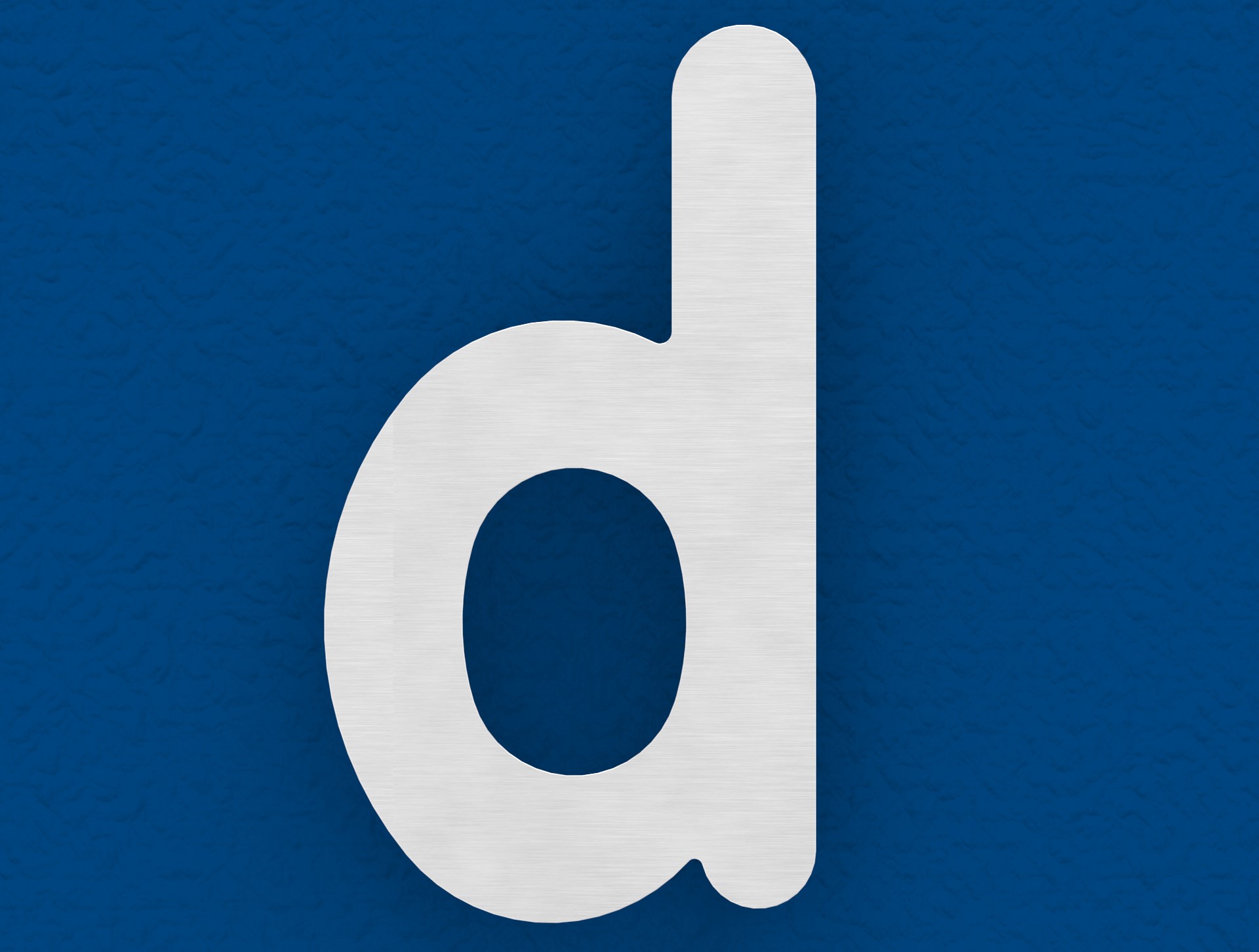 Hausnummer d - "klein", V2A