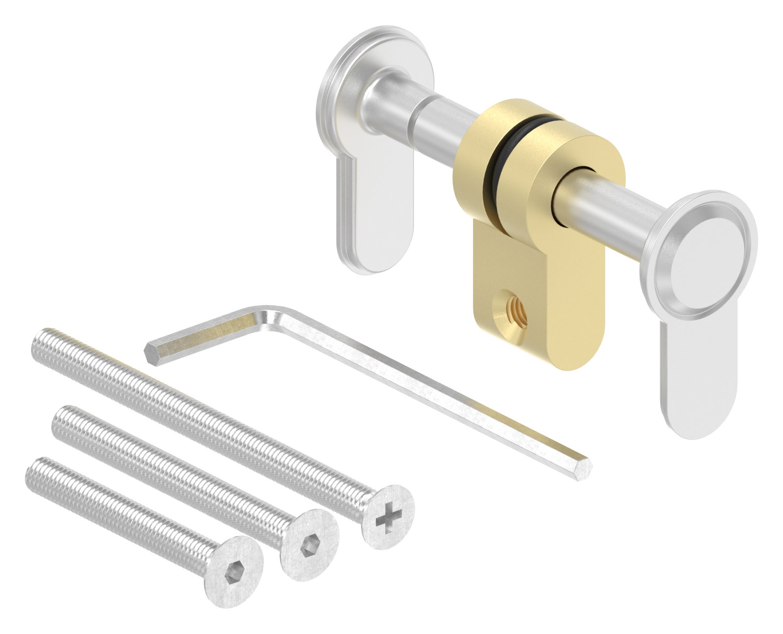 Blindzylinder variabel für Türstärken 45 - 95mm