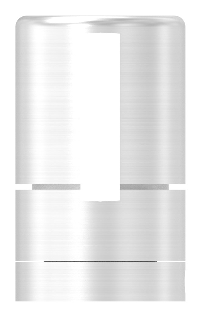 Brenk Grundhalter für Flachstäbe 30x6mm, ALU