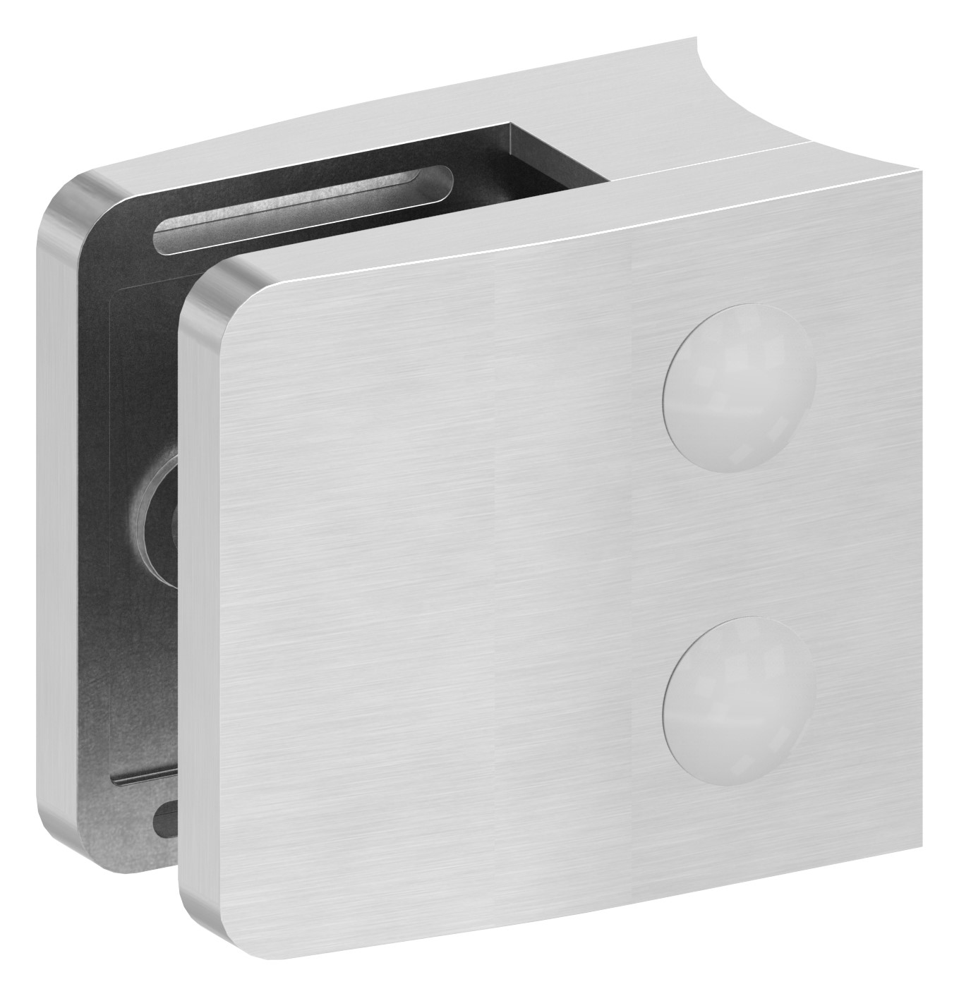 Glasklemme Mod. 14, Anschluss: 60,3mm, V4A