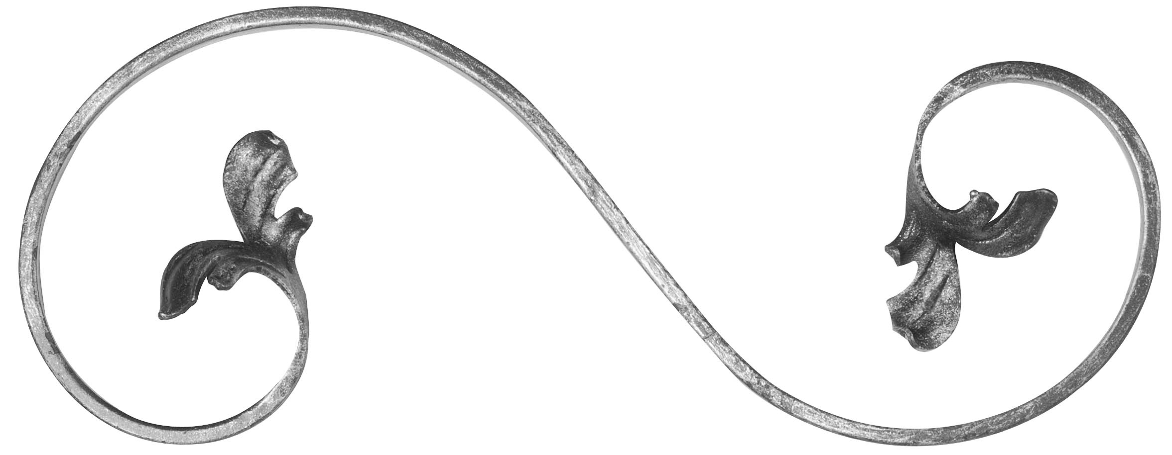 Leichtbarock-Element 12x5mm, 300x120mm, RE