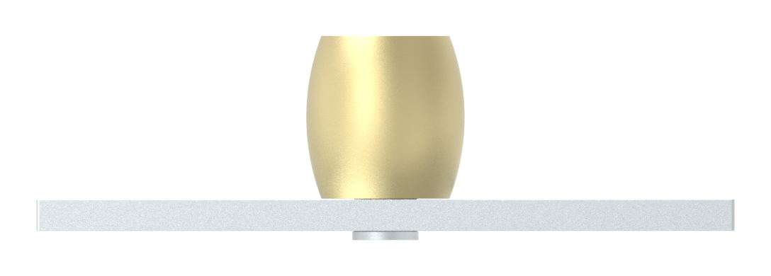 Führung für Hängetore unten