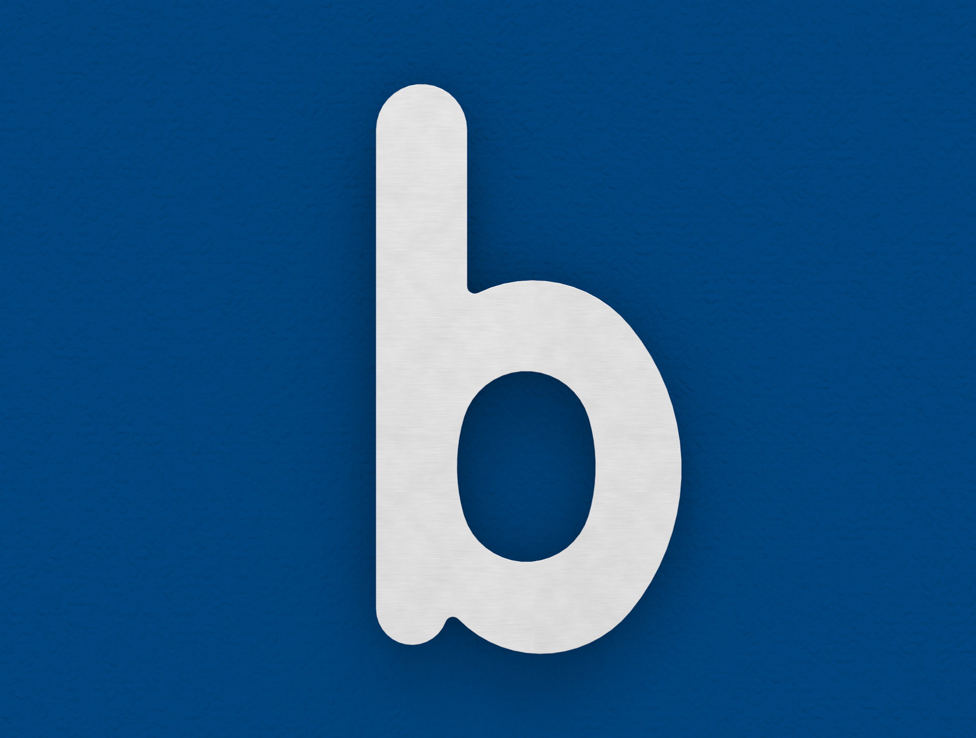 Hausnummer b - "groß", V2A