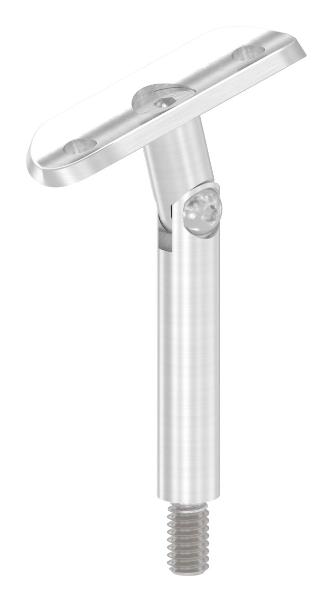 Gelenkstift Ø 12mm mit Handlaufanschlussplatte 33,7mm, V2A