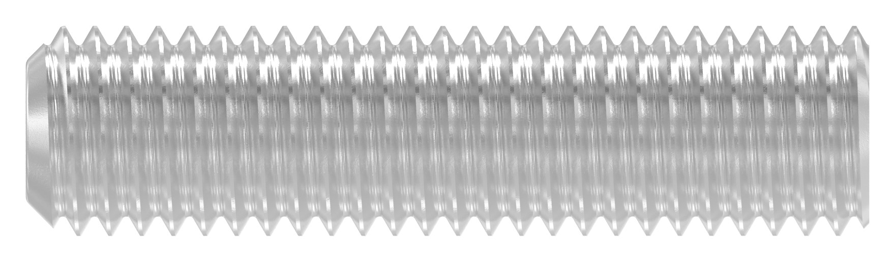 Gewindestift M10x40, V2A, DIN 913 / ISO 4026