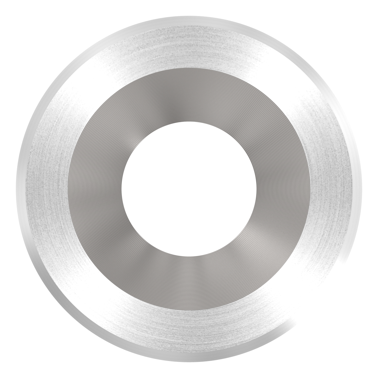 Ausgleichsstück für Rohr 42,4mm, Ø 18mm, mit gesenkter Bohrung 7mm, V2A