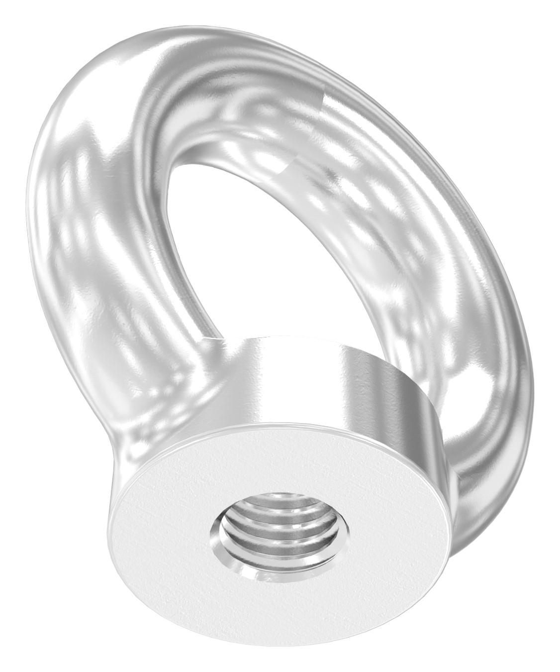 Ringmutter mit Innengewinde 12mm, V4A