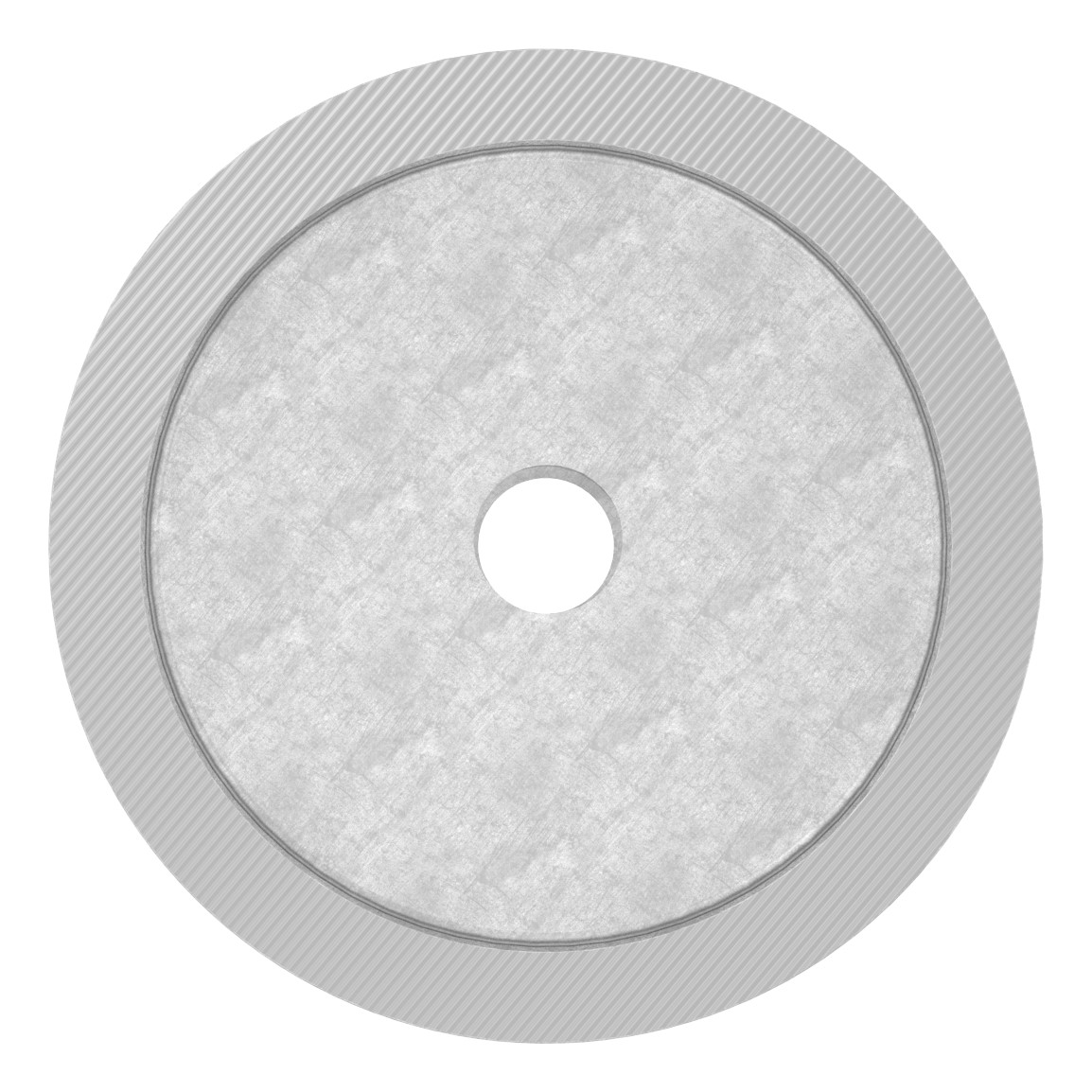 Unterteil für 62mm Glaspunkthalter, T: 30mm, mit M10, V2A