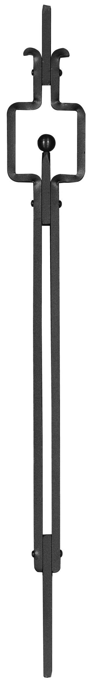 Geländerstab doppelt (ohne Kugel), 900mm