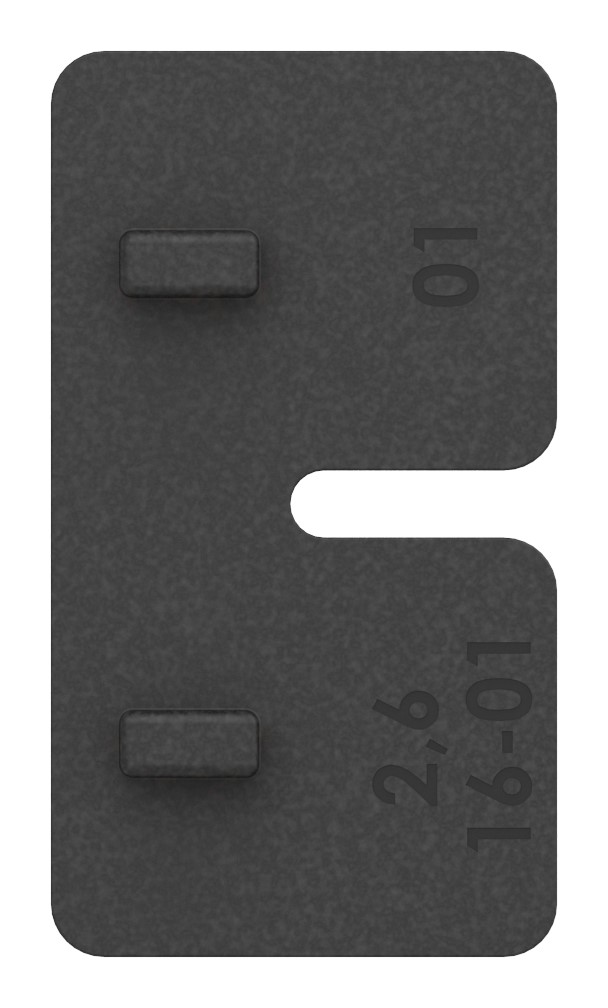 Gummi für Mod. 11, VSG-Glas 10,76mm Gummi für Mod. 11, VSG-Glas 10,76mm