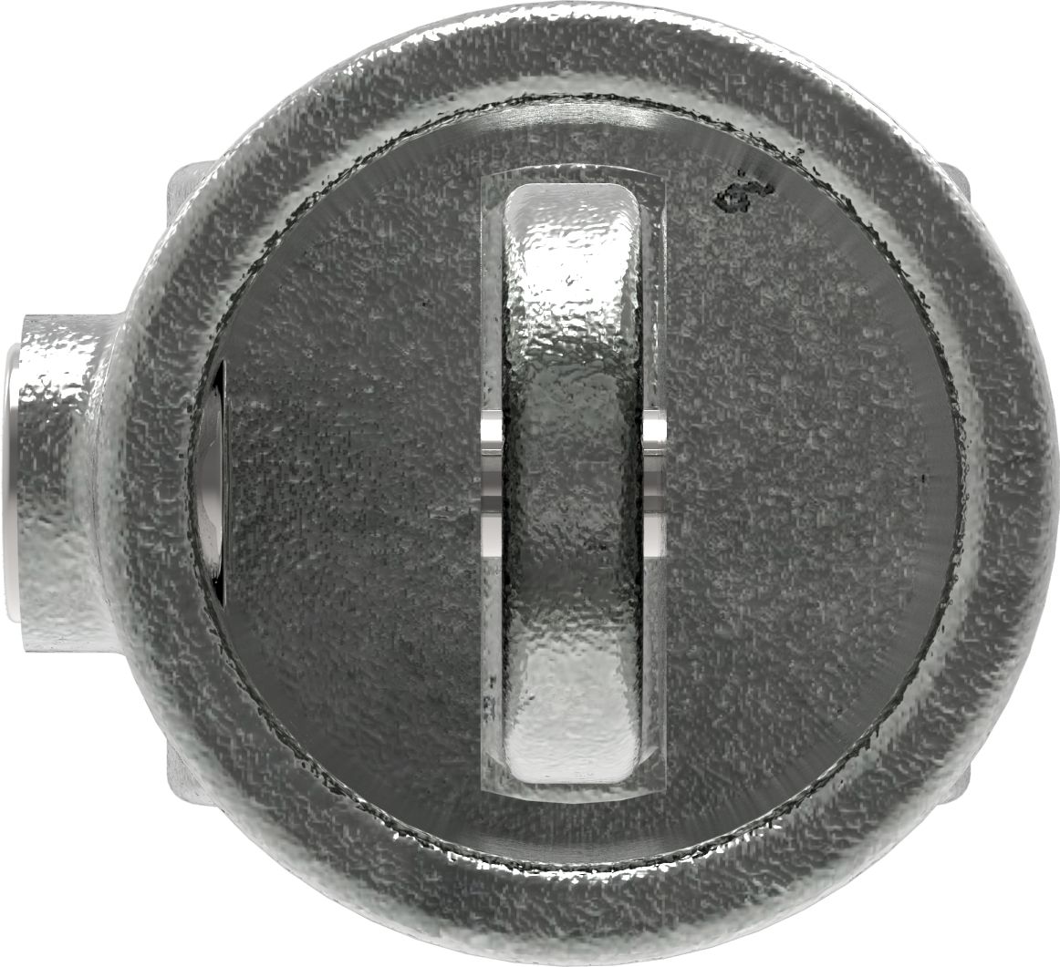 Verbinder, variabel, für Rohr Ø 42,4mm