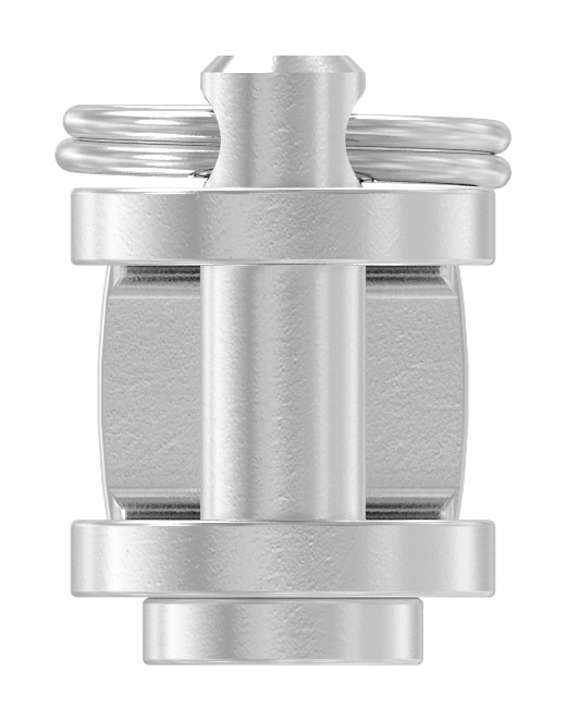 Gabelterminal mit Innengew. M5 links, V4A