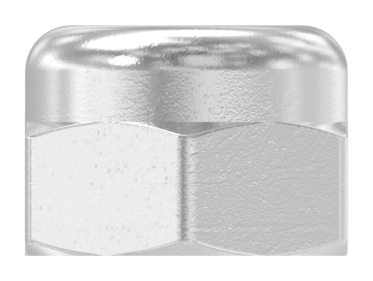 Sechskantmutter M4, selbstsichernd, DIN 985, V2A