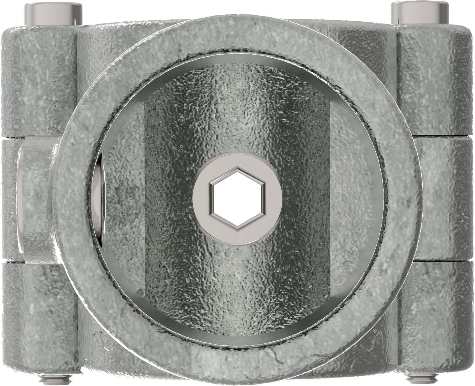 T-Stück aufklappbar, für Rohr Ø 42,4mm
