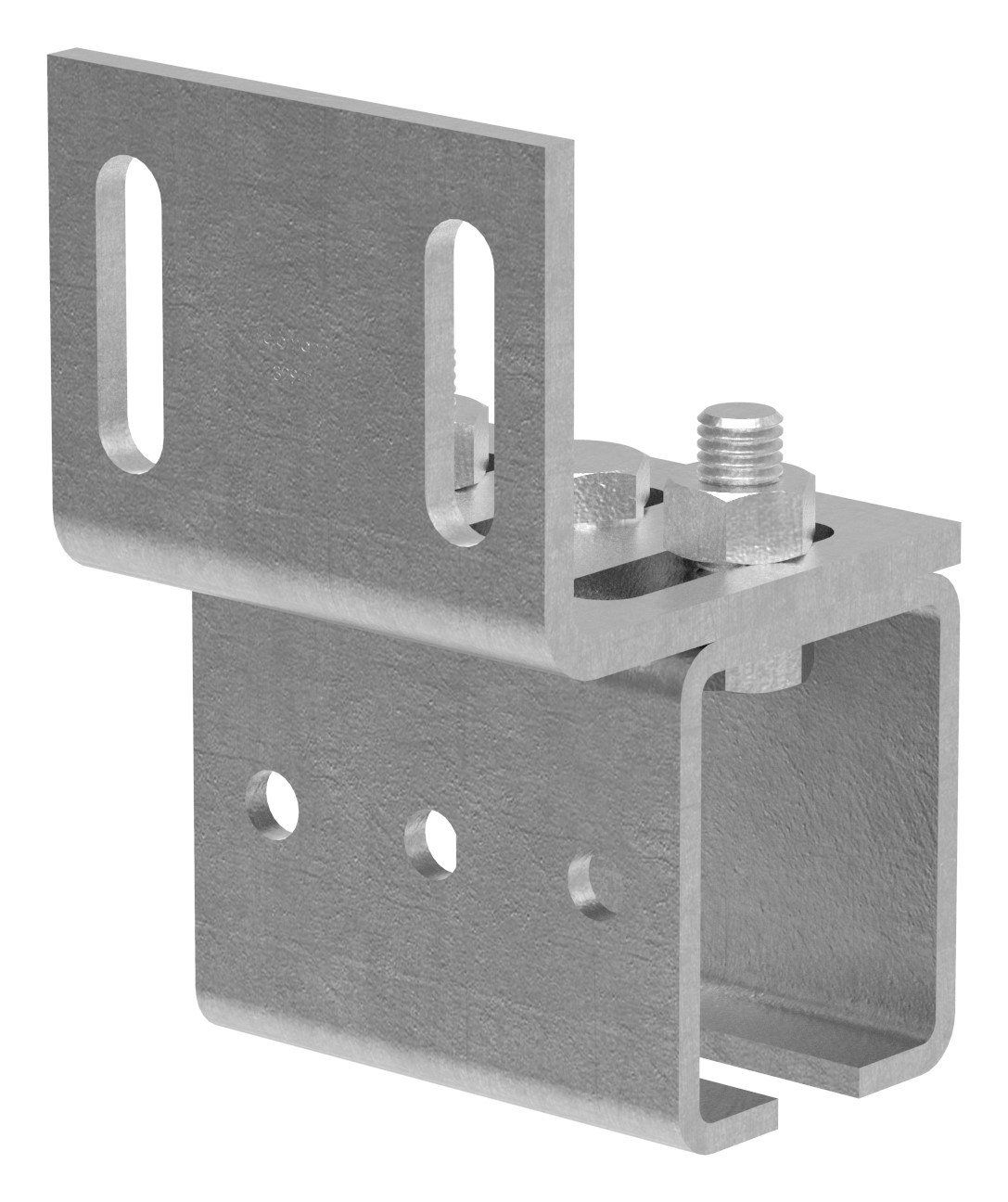 Wandhalterung für Hängetorlaufschienen