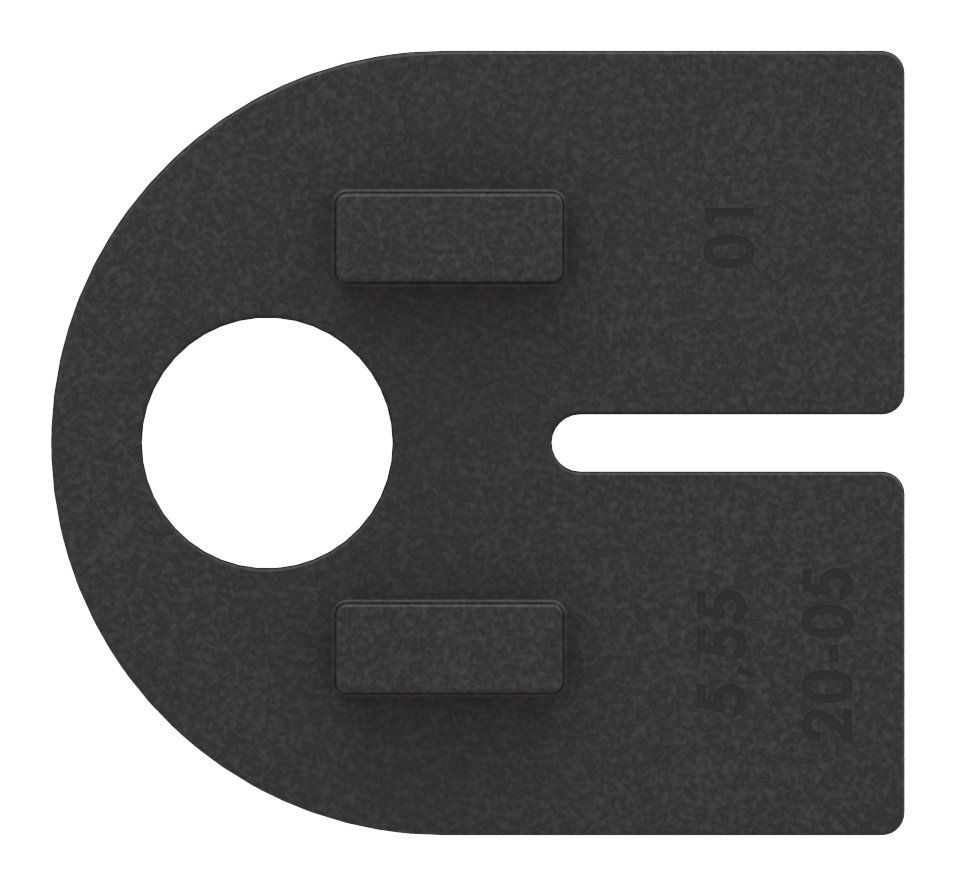 Gummi für Mod. 12, Blech 5mm