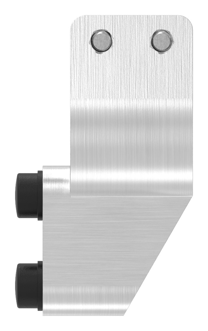 Stopper links für Einzelrollwägen, V2A