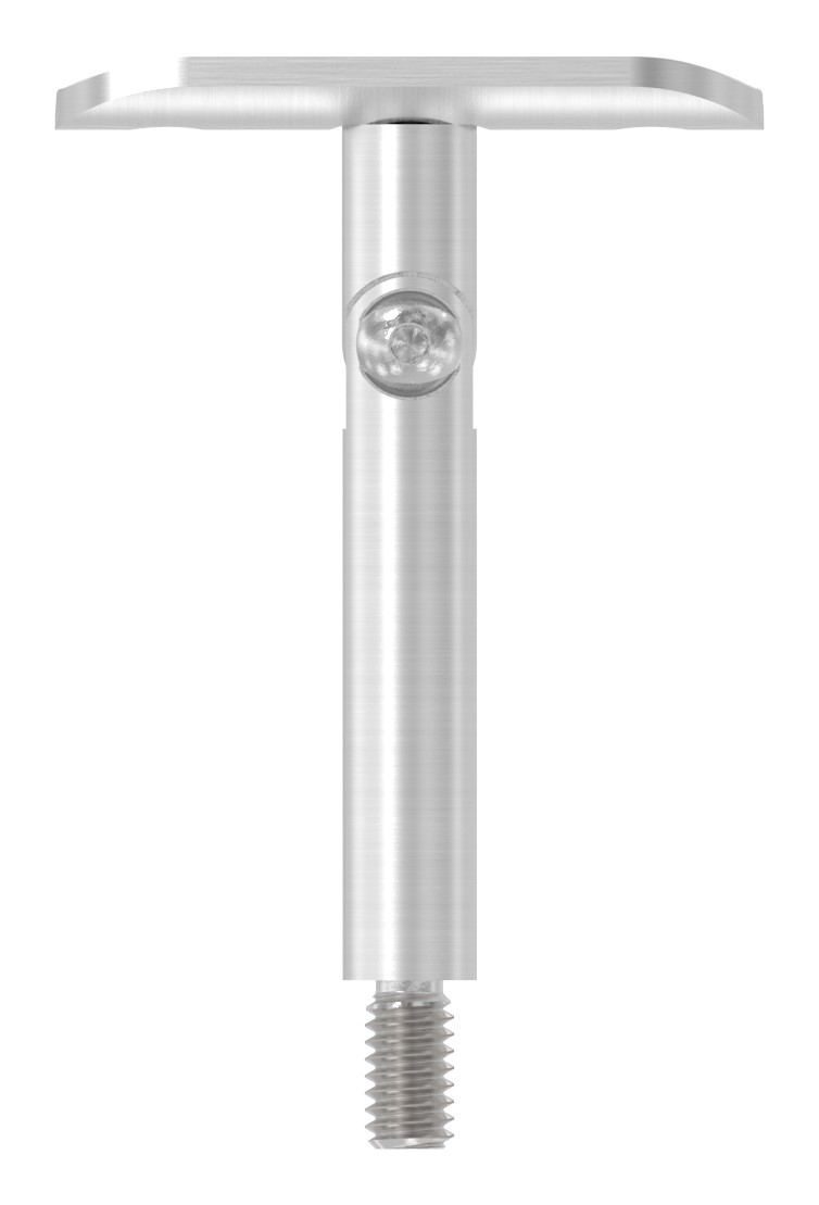 Gelenkstift Ø 12mm mit Handlaufanschlussplatte 33,7mm, V2A