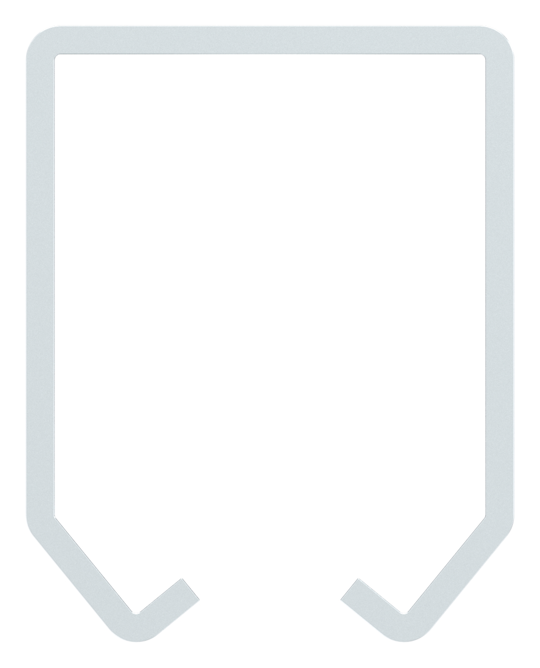 Laufschiene für Hängetore, groß, L: 3000mm