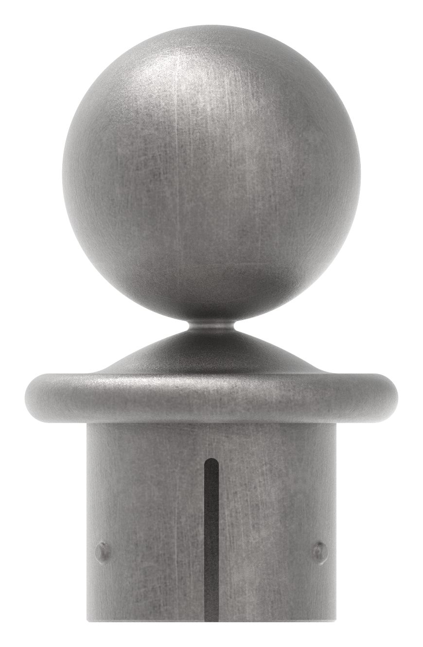 Kugelrohrknopf Eisen für 60,3mm