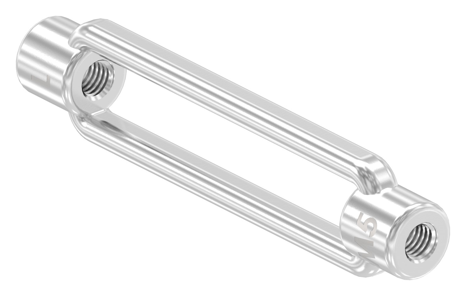 Spannschloss mit Gewinde M5, V4A