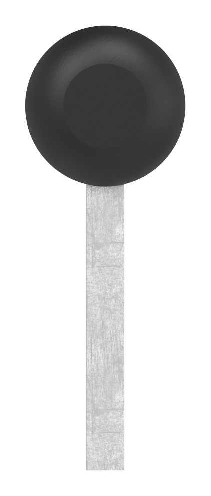 Torendpuffer, Ø 42mm, V2A