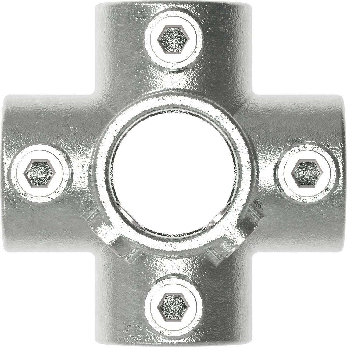 Kreuzstück, für Rohr Ø 42,4mm