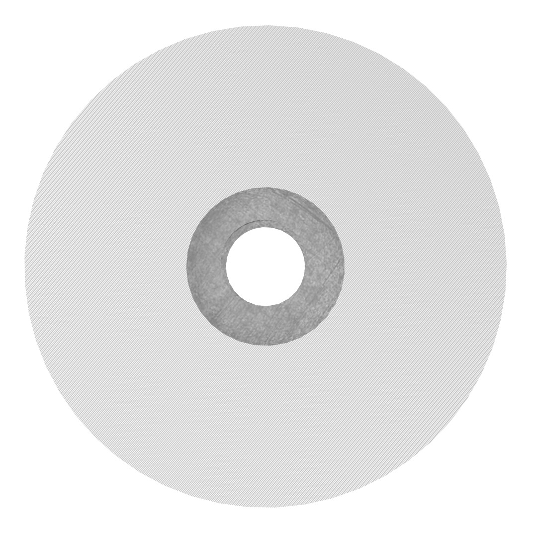 Unterteil für 52mm Glaspunkthalter, t: 10mm, mit M10, V2A