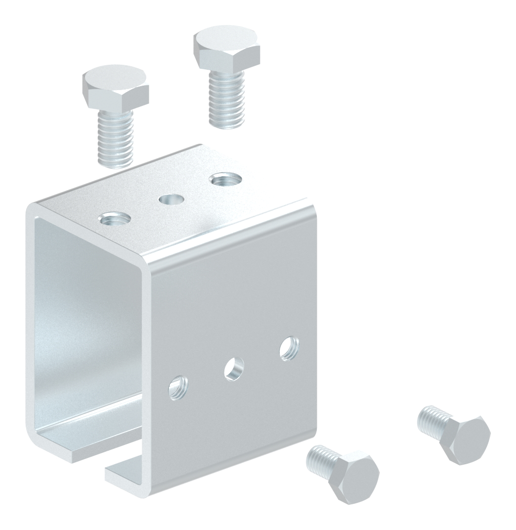 Verbinder für Hängetorlaufschienen