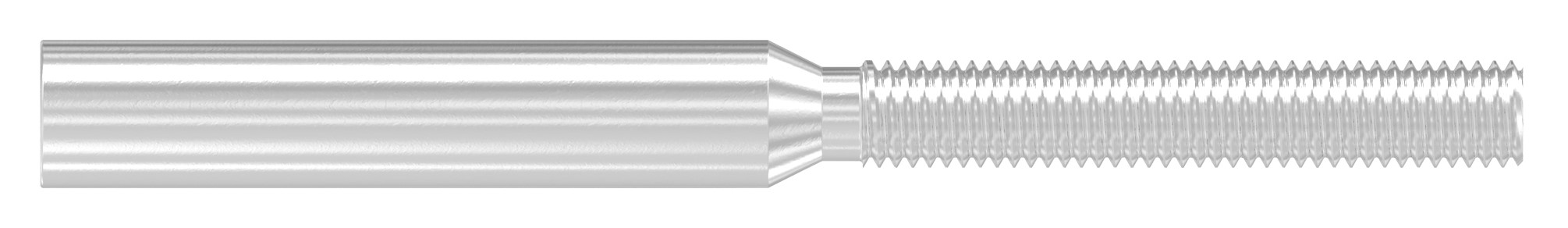 Gewindeterminal für Seil 8mm, V2A