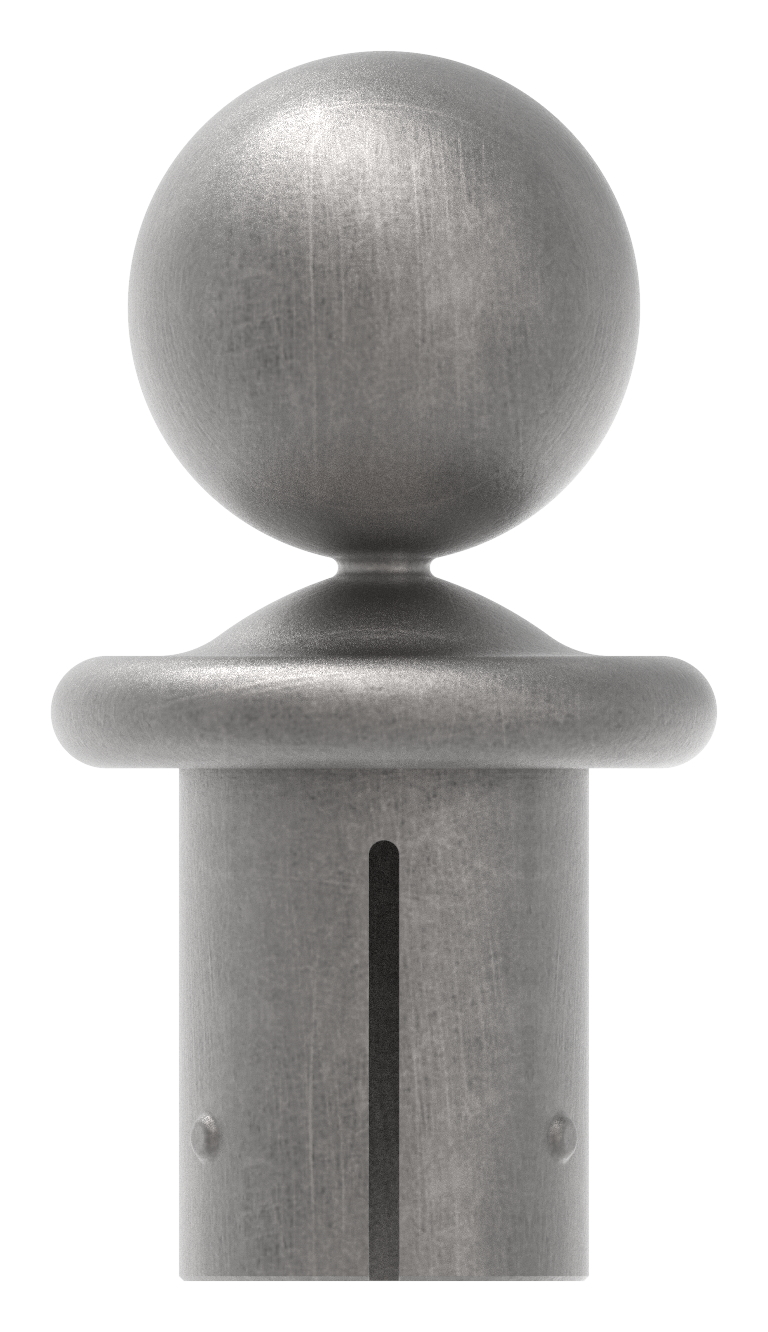 Kugelrohrknopf Eisen für 48,3mm