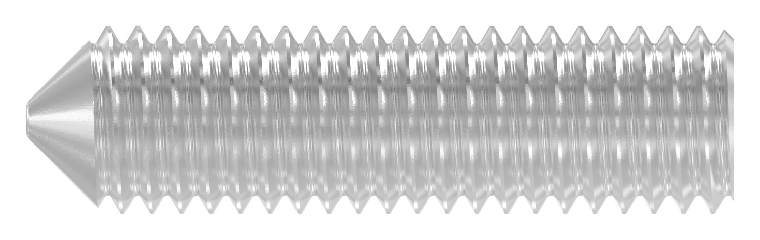 Gewindestift M8x30, V2A, DIN 914 / ISO 4027