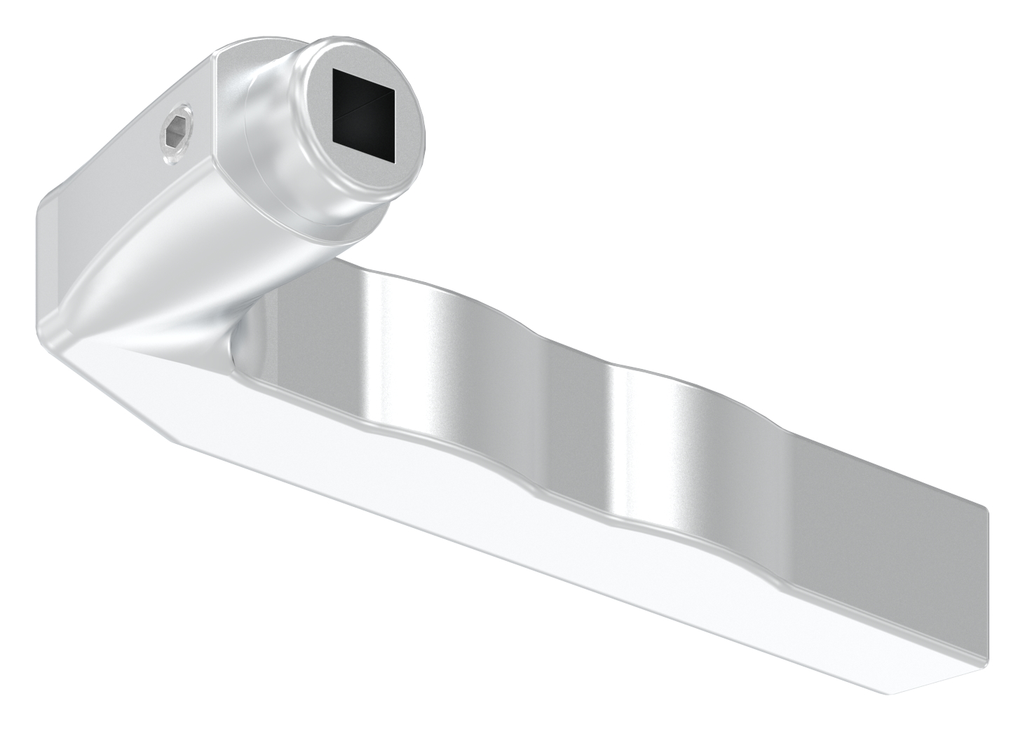 Türdrücker einzeln, Aluminium