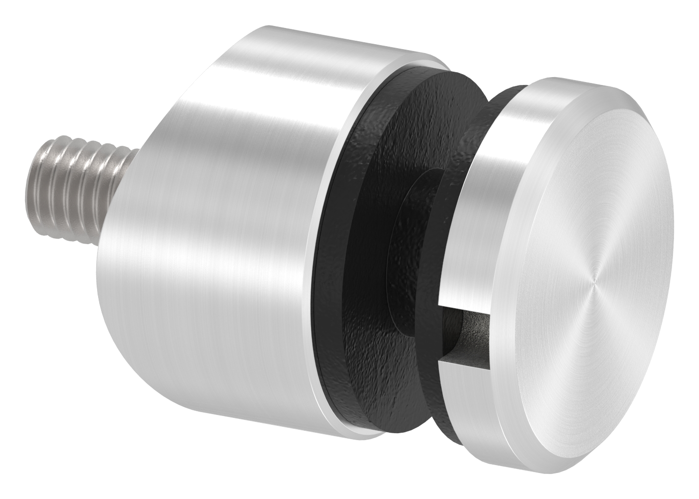 Glaspunkthalter 30mm, Anschluss: 48,3mm, V2A