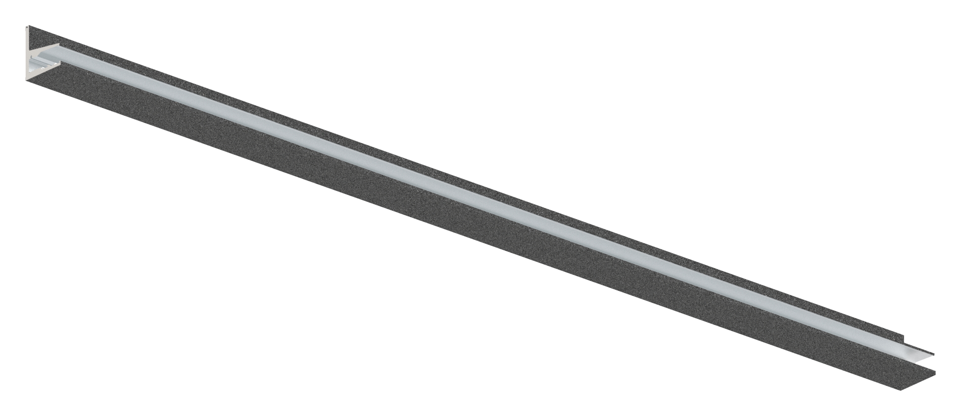 Vordachprofil eleganza canopy, L: 2205mm, DB703