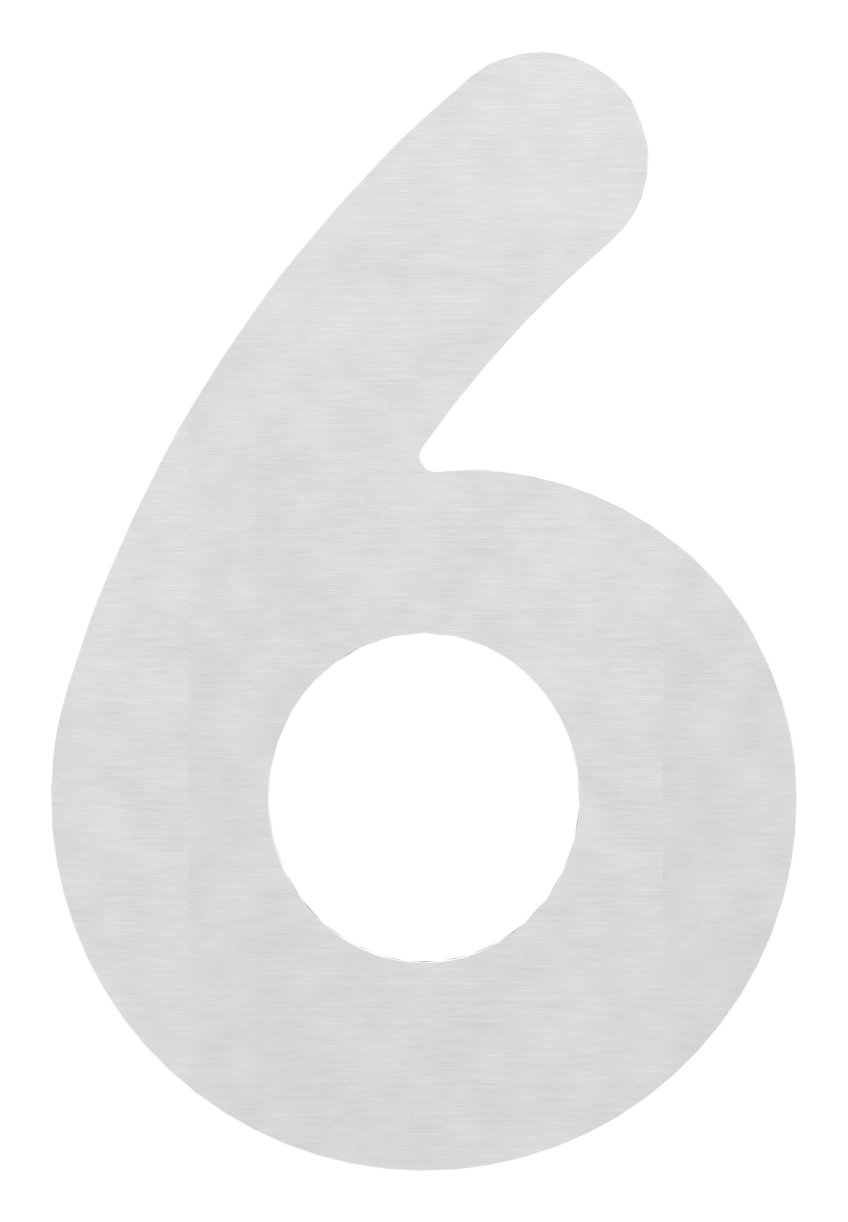 Hausnummer 6 - "groß", V2A