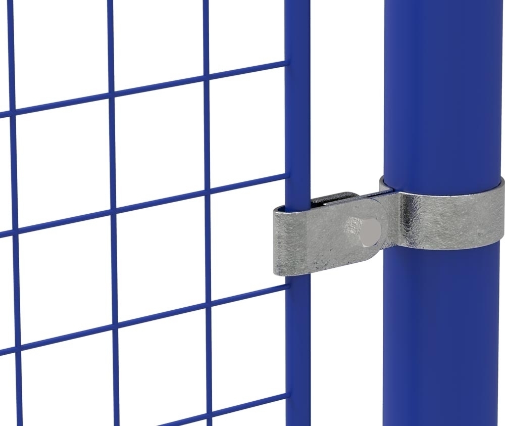 Halter einseitig, für Rohr Ø 48,3mm