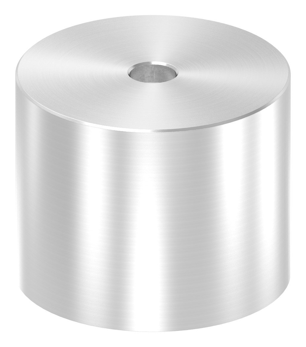 Unterteil für 62mm Glaspunkthalter, t: 50mm, V2A