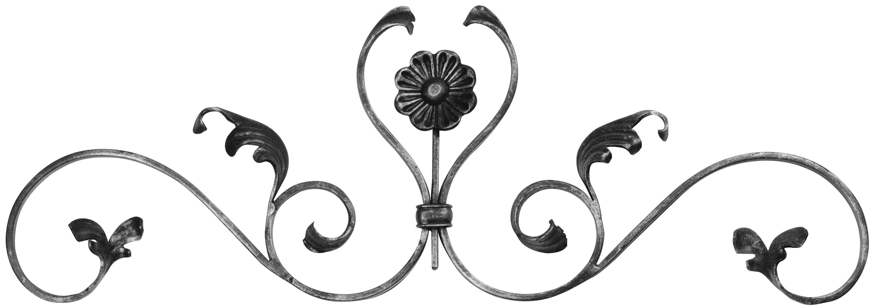 Leichtbarock Zieraufsatz 12x5mm, 210x600mm