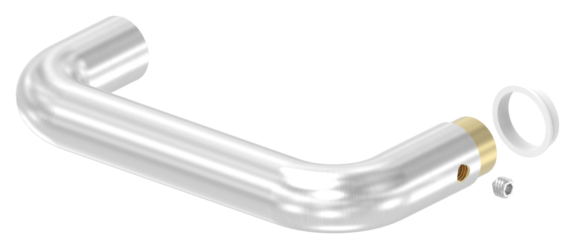 Türdrücker, einzeln, V2A