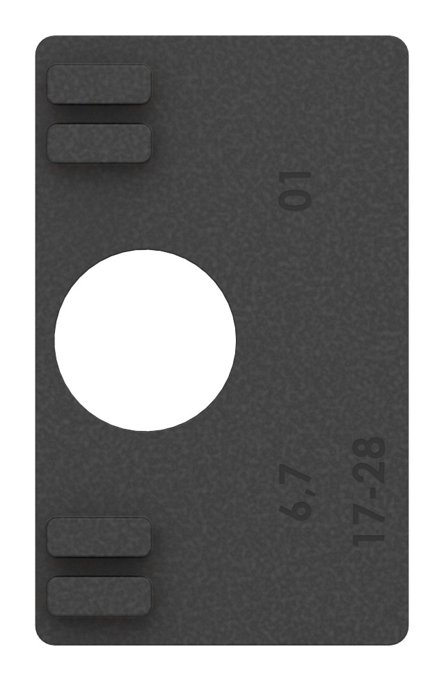 Gummi für Mod. 31, Blech 2mm Gummi für Mod. 31, Blech 2mm