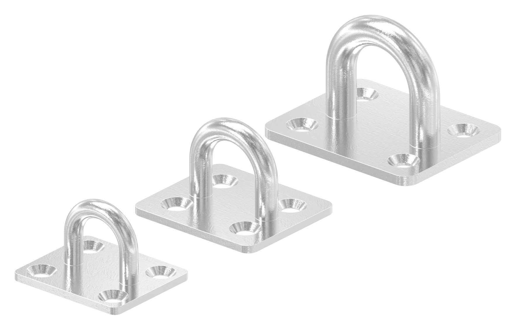 Befestigungsöse, Rundeisen: 6mm, V4A