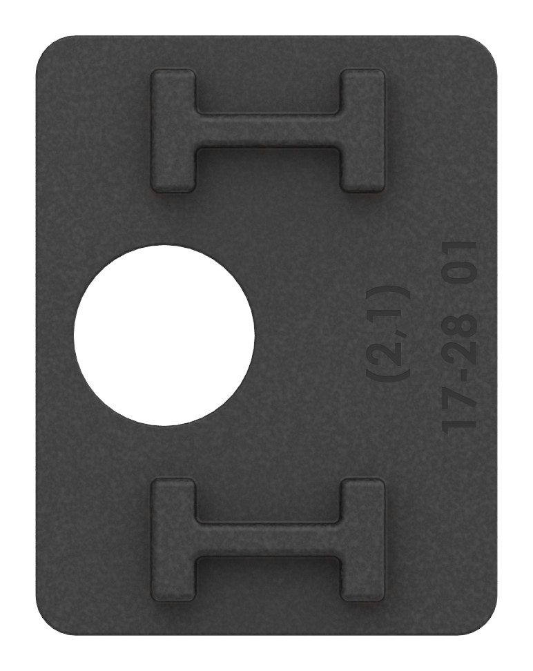 Gummi für Mod. 34, VSG-Glas 12,76mm Gummi für Mod. 34, VSG-Glas 12,76mm
