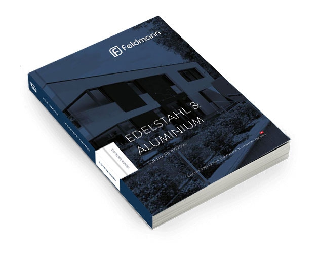 Gesamtkatalog Edelstahl / Aluminium 2024/25 inkl. Netto-Einkaufspreisen in CHF