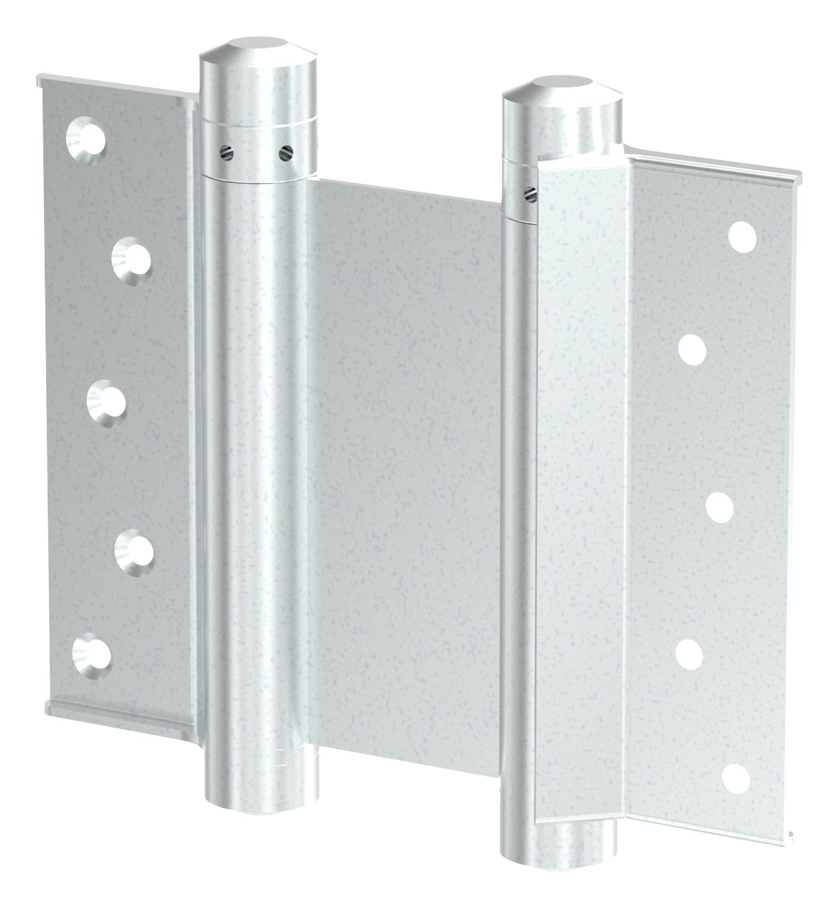 Pendeltürband zum Anschrauben, ein Paar, verzinkt